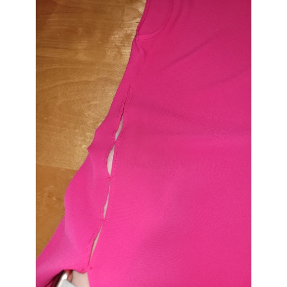 Chemisier rose unis - Picture 2 of 3